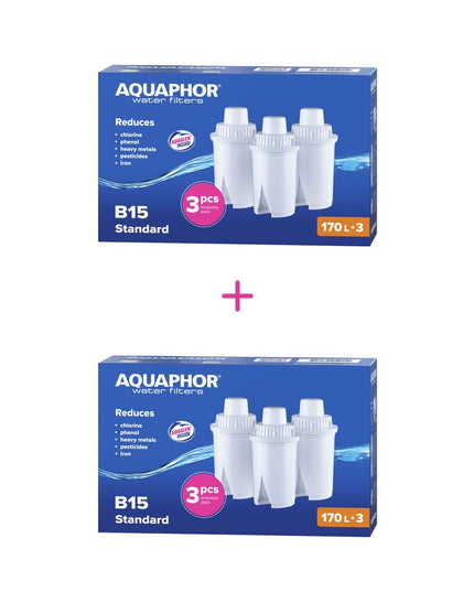 Vandens filtrai Aquaphor B100-15 B15, 3x3 vnt