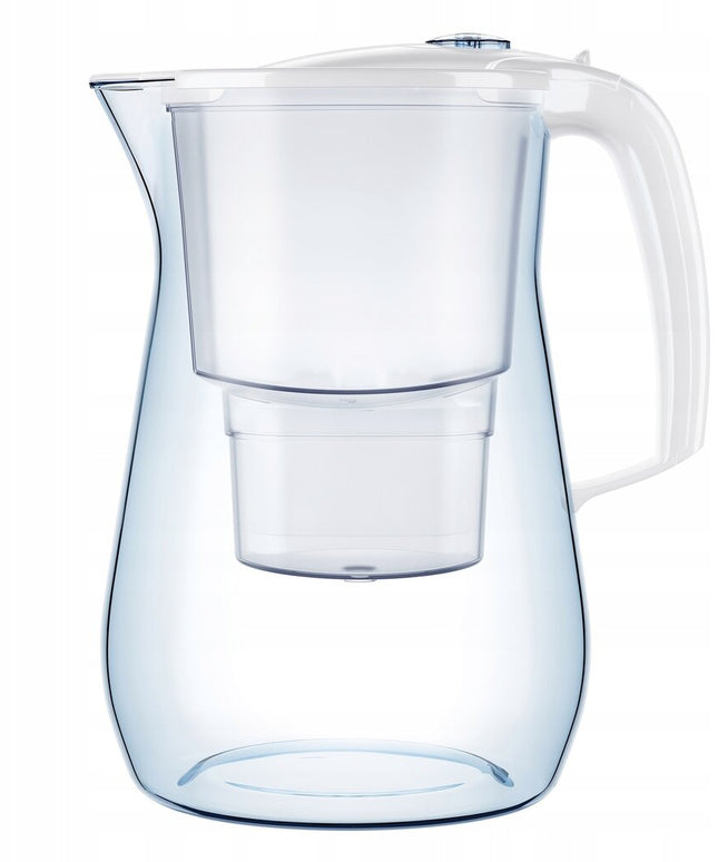 Vandens filtravimo ąsotis Aquaphor Onyx B25 + 3 vnt. vandens filtrų Maxfor+, baltas