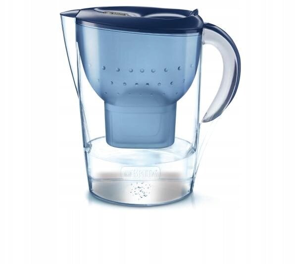 Vandens filtravimo ąsotis Brita Marella XL, 3.5l, mėlynas, su 2 vnt Maxtra vandens filtrų