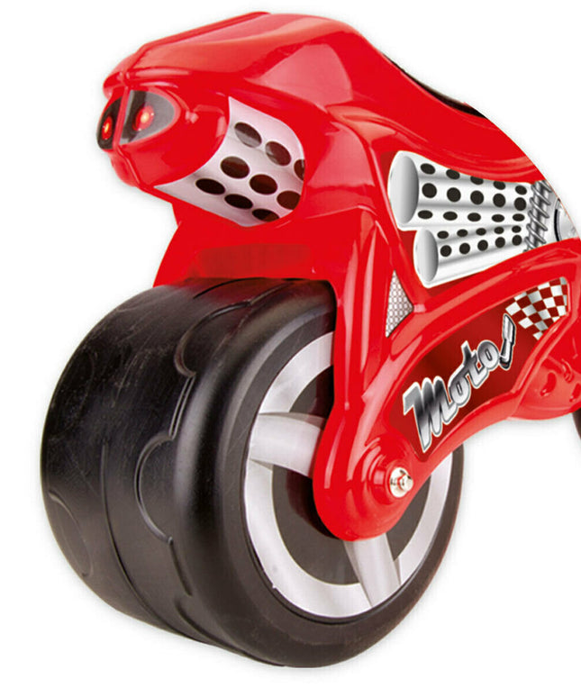 Balansinis motociklas Dolu My Firsy Moto Racer Motorbike, raudonas