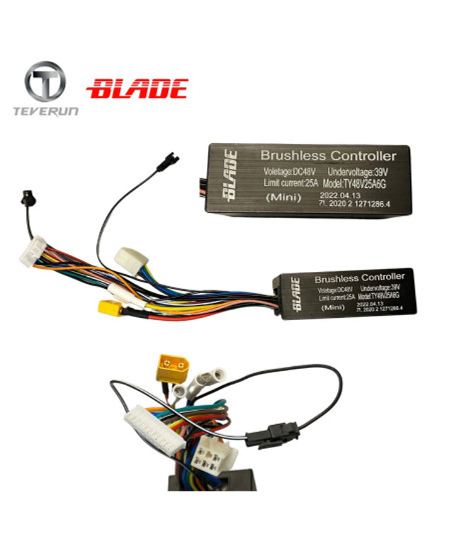 BLADE X SINGLE Valdiklis 48V 25A MINIMOTORS