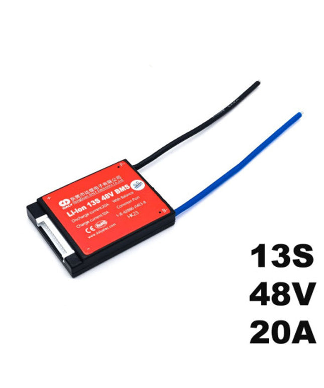 BMS plokštė 13S 48V 20A DALY