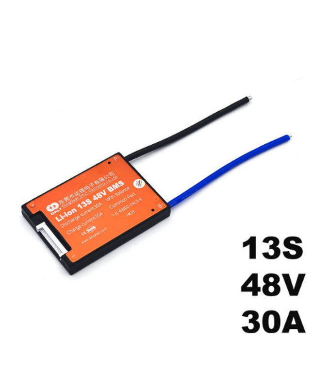 BMS plokštė 13S 48V 30A DALY
