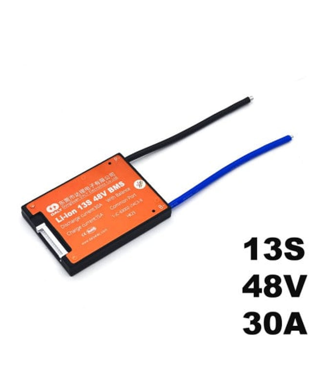 BMS plokštė 13S 48V 30A DALY