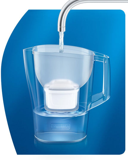 Vandens filtravimo ąsotis Brita Aluna 2.4l, baltas, su 1 vnt Maxtra Pro vandens filtru