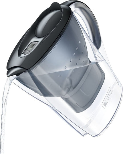 Vandens filtravimo ąsotis Brita Marella 2.4l Memo, pilkas, su 3 vnt Maxtra+ vandens filtrų