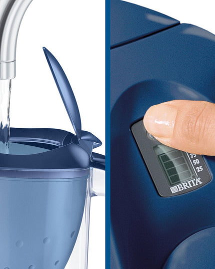 Vandens filtravimo ąsotis Brita Marella XL 3.5l, mėlynas, su 2 vnt Maxtra vandens filtrais