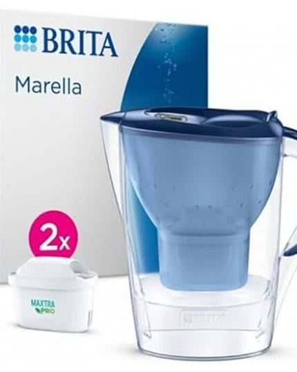 BRITA JARAS MARELLA MĖLYNAS 2 FILTRAI MAXTRA PRO