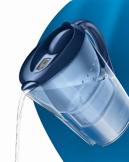 Vandens filtravimo ąsotis Brita Marella XL, 3,5l, mėlynas, su 1 vnt Maxtra+ vandens filtru