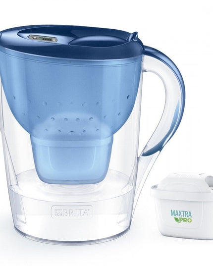 Vandens filtravimo ąsotis Brita Marella XL, 3.5l, mėlynas, su 1 vnt Maxtra Pro vandens filtru