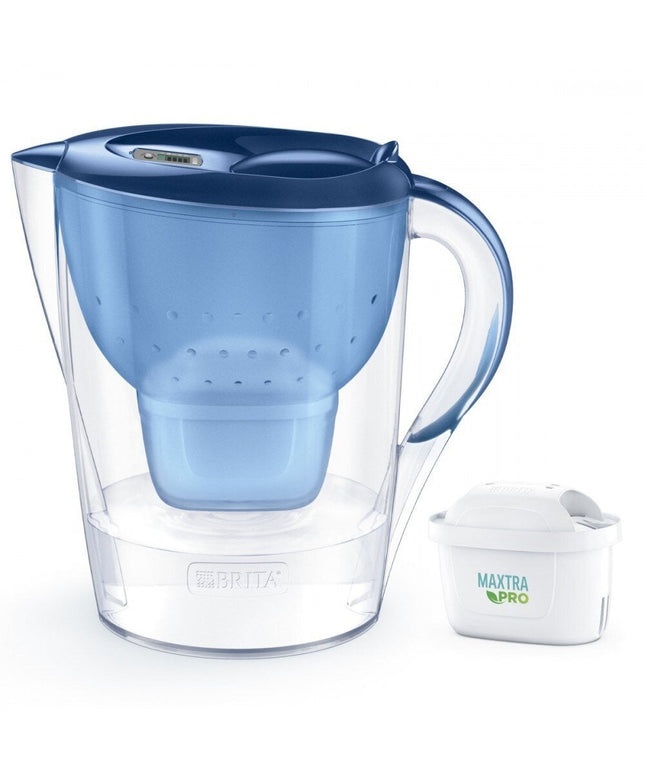 Vandens filtravimo ąsotis Brita Marella XL, 3.5l, mėlynas, su 1 vnt Maxtra Pro vandens filtru