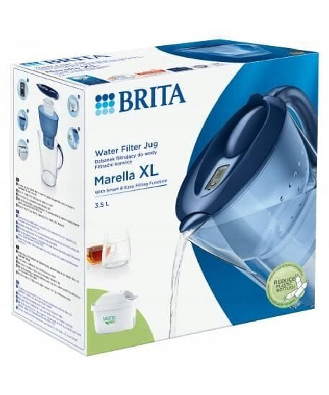 Vandens filtravimo ąsotis Brita Marella XL, 3.5l, mėlynas