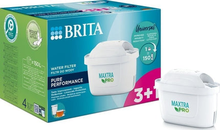 Vandens filtrai Brita Maxtra Pro Pure Performance, 3+1 vnt