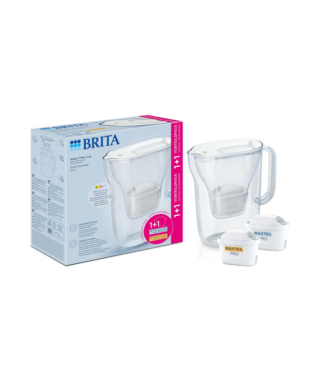 Brita Style Essential baltas +2MXPRO PP&LEXP