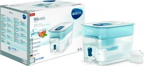 Vandens filtravimo indas Brita Flow 8.2l su 1 vnt Maxtra+ vandens filtru