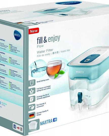 Vandens filtravimo indas Brita Flow 8.2l su 1 vnt Maxtra+ vandens filtru