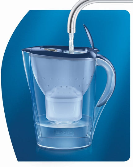 Vandens filtravimo ąsotis Brita Marella Memo, 2.4l, mėlynas, su 1 vnt Maxtra+ vandens filtru