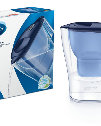 Vandens filtravimo ąsotis Brita Aluna, 2.4L, mėlynas, su 1 vnt Maxtra+ vandens filtru
