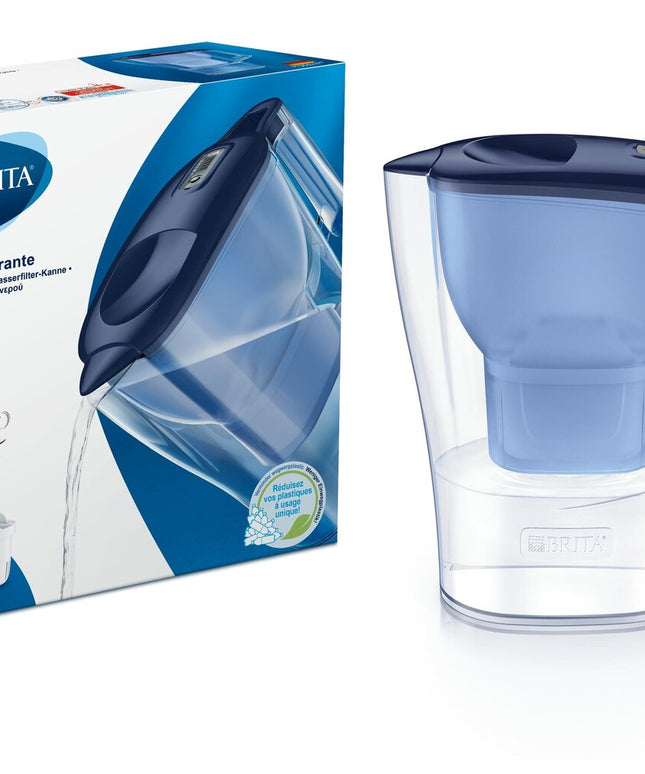 Vandens filtravimo ąsotis Brita Aluna, 2.4L, mėlynas, su 1 vnt Maxtra+ vandens filtru