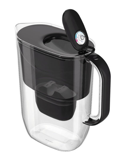 Vandens filtravimo ąsotis Aquaphor Fresh MFP+, 3,2l, juodas