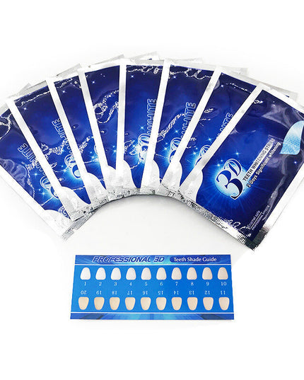 Dantų balinimo juostelės 3D Whitening 28vnt/14 porų