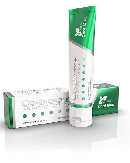 Dantų balinimo pasta Opalescence Whitening Cool Mint + Sensitivity Relief, 2x100 ml