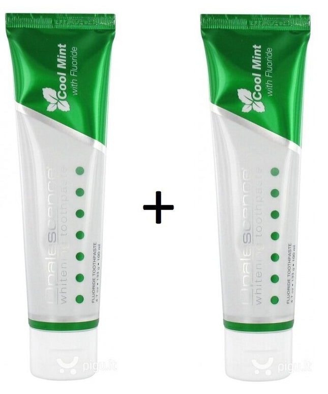 Dantų balinimo pasta Opalescence Whitening Cool Mint, 2x100 ml