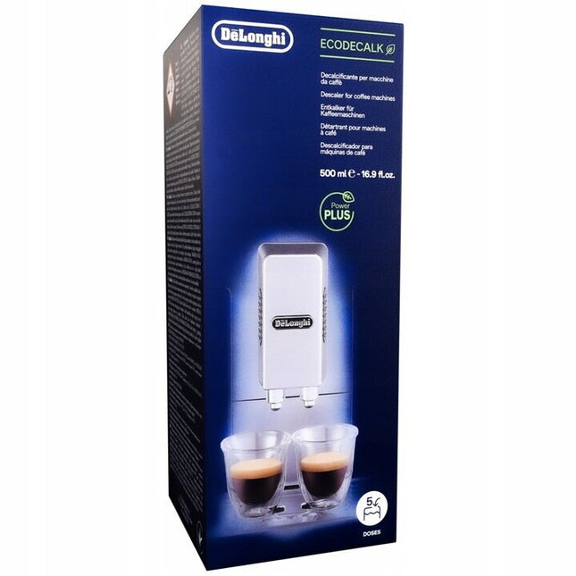 Universali kavos aparatų kalkių šalinimo priemonė DeLonghi EcoDecalk, 3 vnt