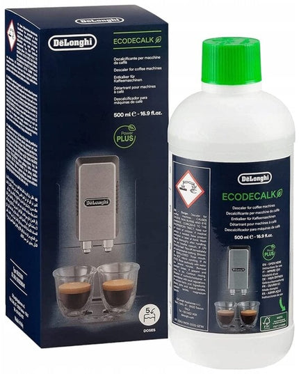 Kavos aparatų kalkių šalinimo priemonė DeLonghi EcoDecalk, 500 ml