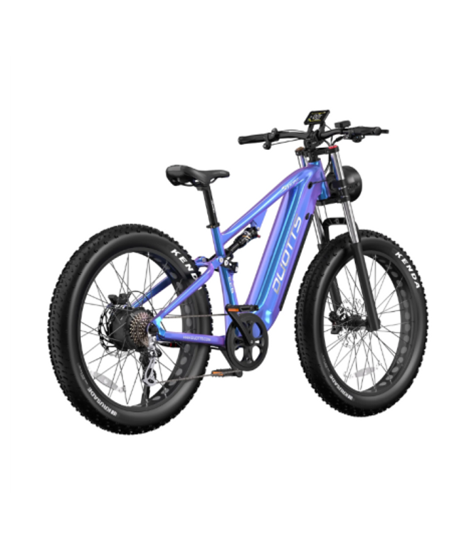 DUOTTS E26 elektrinis dviratis (26"), violetinė