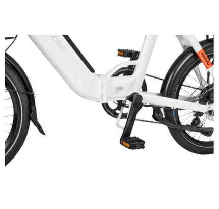 ECOBIKE Rhino elektrinis dviratis (20"), balta, 17.5Ah