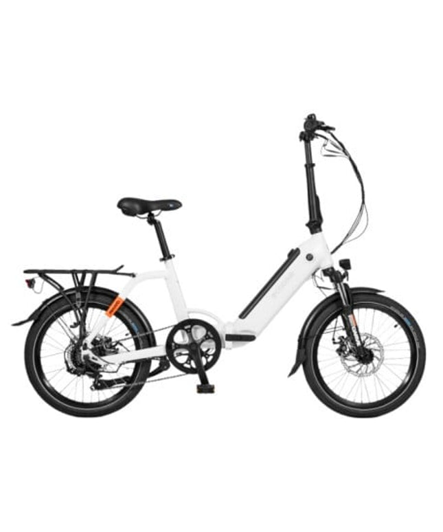 ECOBIKE Rhino elektrinis dviratis (20"), balta, 17.5Ah
