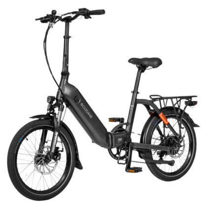 ECOBIKE Rhino elektrinis dviratis (20"), balta, 17.5Ah