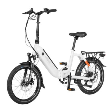 ECOBIKE Rhino elektrinis dviratis (20"), balta, 17.5Ah