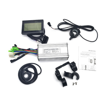 Elektrinio dviračio valdiklis + displėjus + elektronikos rinkinys KT 36/48 17A
