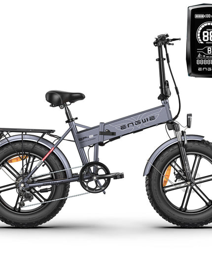 Elektrinis dviratis Engwe EP-2 Pro 20", pilkas