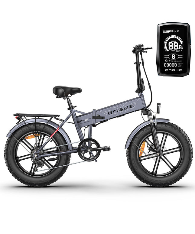Elektrinis dviratis Engwe EP-2 Pro 20", pilkas