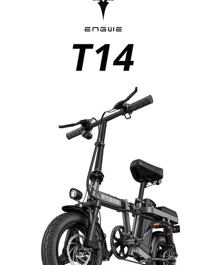 Elektrinis dviratis Engwe T14, pilkas