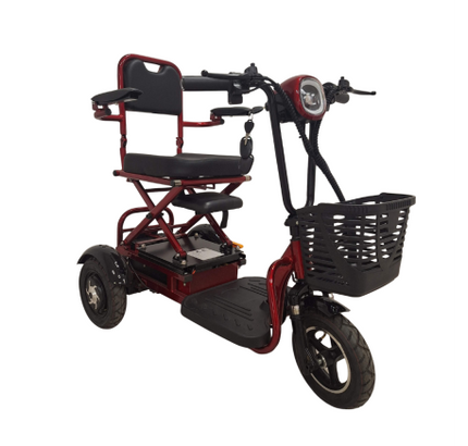 Elektrinis sulankstomas vežimėlis RIDE-E M1X3 / S8