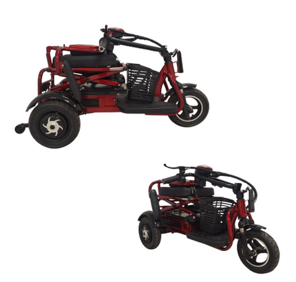 Elektrinis sulankstomas vežimėlis RIDE-E M1X3 / S8