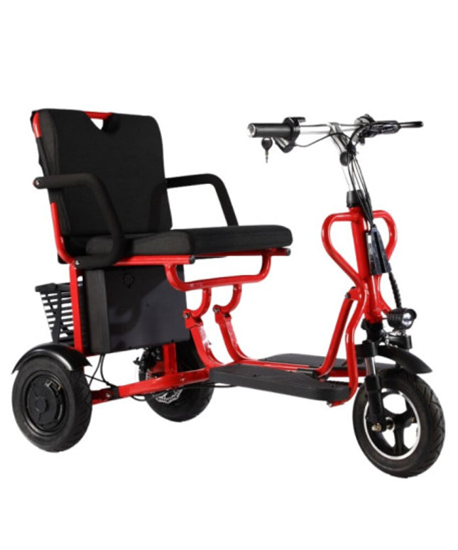 Elektrinis sulankstomas vežimėlis RIDE-E M5PL / S5