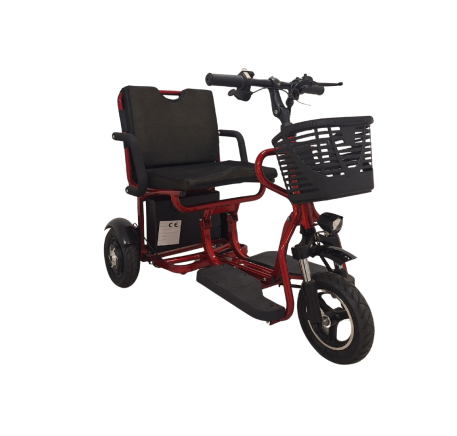 Elektrinis sulankstomas vežimėlis RIDE-E M5PL / S5