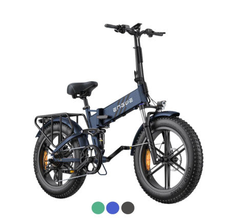 ENGWE ENGINE PRO 2.0 elektrinis dviratis (20"), juoda