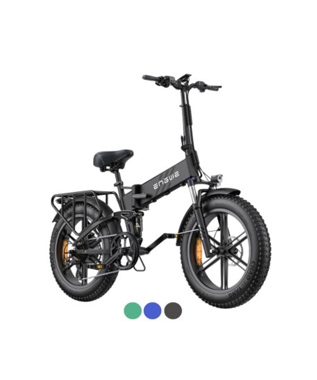 ENGWE ENGINE PRO 2.0 elektrinis dviratis (20"), juoda