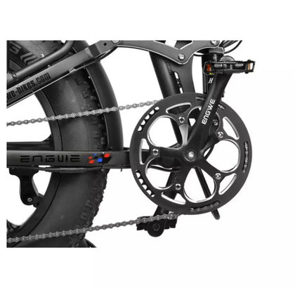 ENGWE ENGINE PRO 2.0 elektrinis dviratis (20"), juoda