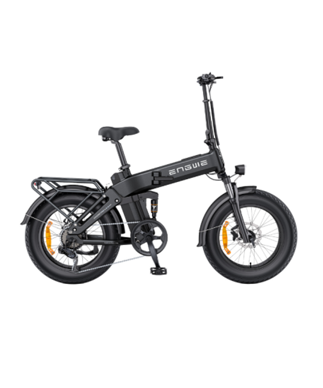 ENGWE ENGINE PRO 3.0 elektrinis dviratis (20"), juoda, standartinė (su „Boost“ mygtuku)