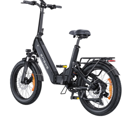 ENGWE L20 3.0 BOOST elektrinis dviratis (20"), juoda