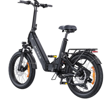 ENGWE L20 3.0 BOOST elektrinis dviratis (20"), juoda
