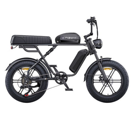 ENGWE M1 elektrinis dviratis (20"), juoda, 15.6Ah + 13Ah