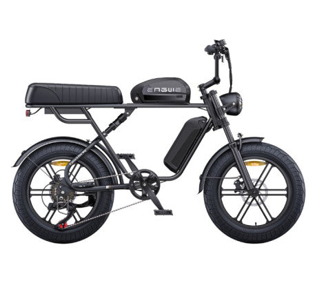 ENGWE M1 elektrinis dviratis (20"), juoda, 15.6Ah + 13Ah